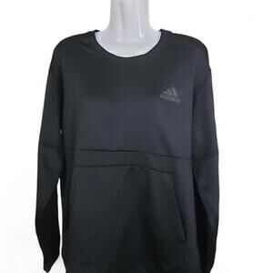 Adidas Men's Black Crewneck‎ Sweatshirt